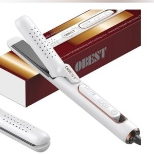 White Hair Straightener for Men